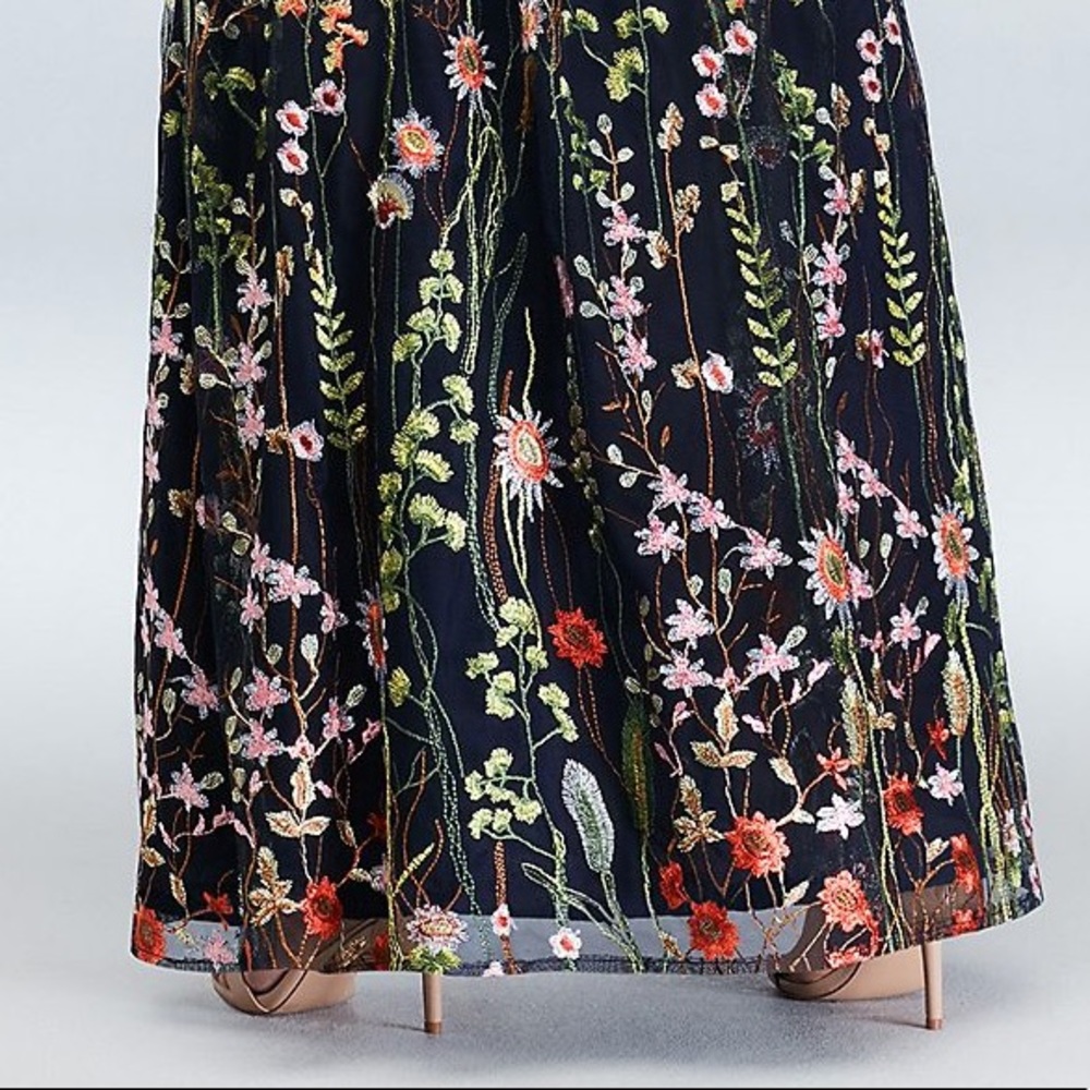Morgan & Co floral gown size 1 - Picture 15 of 15
